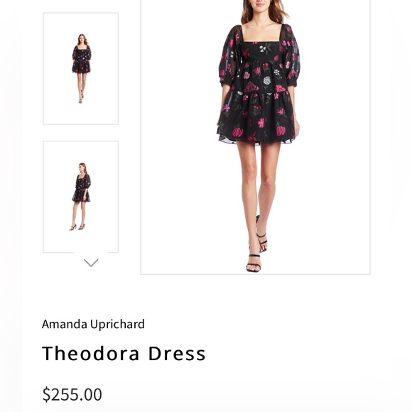 Amanda Uprichard Theodora Dress - Picture 2 of 7